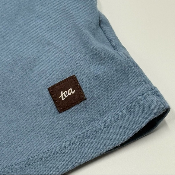 Tea Collection Girls Semper Augustus Tulips Tee Long Sleeve Shirt 5 Blue, Red - Picture 5 of 10